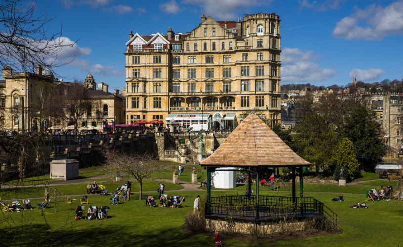 Parade Gardens in Bath